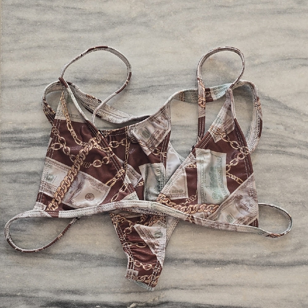 Minimale Animale Manifest Money Bikini thong set